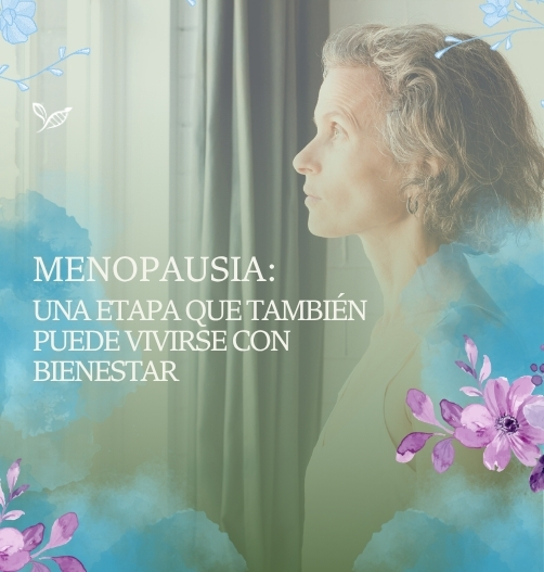 Comunicación sobre menopausia y bienestar integral en SANA Genética y Bienestar
