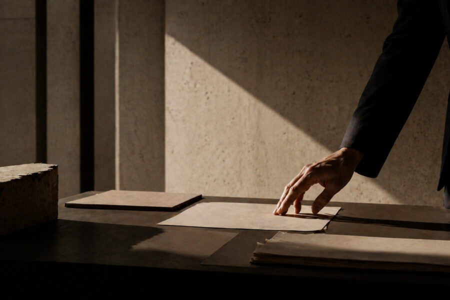 Escena institucional vinculada a documentación y práctica legal corporativa